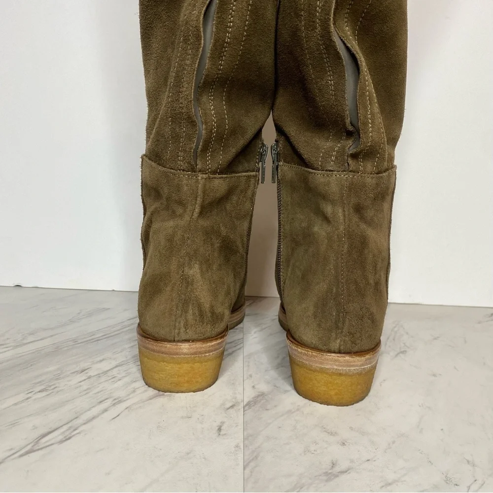 Free People Banks Slouch Suede Over the Knee Boot 6 1/2